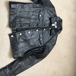 Leather jacket